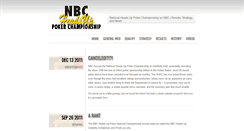 Desktop Screenshot of nbc-heads-up-poker.com